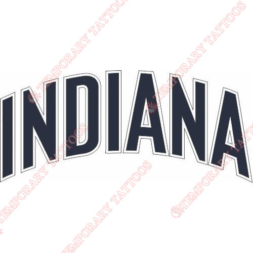 Indiana Pacers Customize Temporary Tattoos Stickers NO.1030